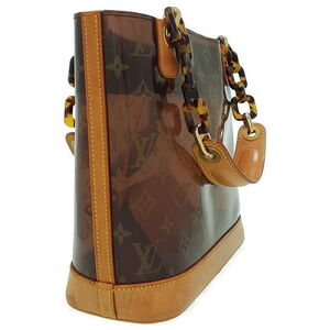 Louis Vuitton tote Brown Ambre Shoulder Cabas Monogram bag Vinyl